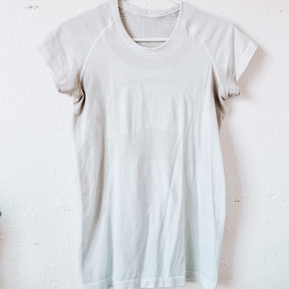 lululemon white swiftly tech short sleeve
